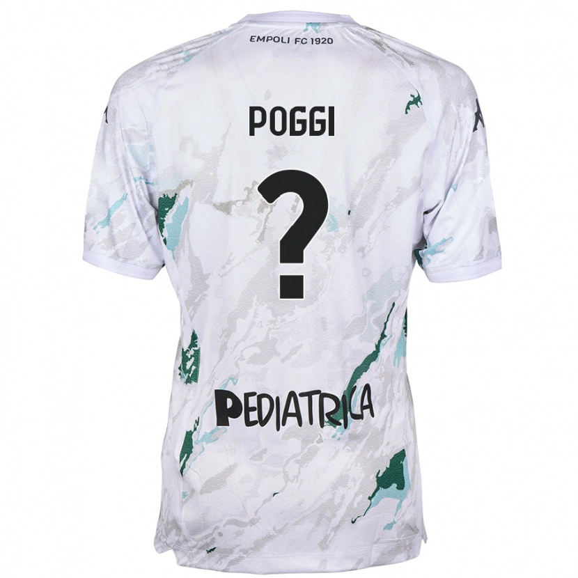 Danxen Mujer Camiseta Riccardo Poggi #0 Gris 2ª Equipación 2024/25 La Camisa México