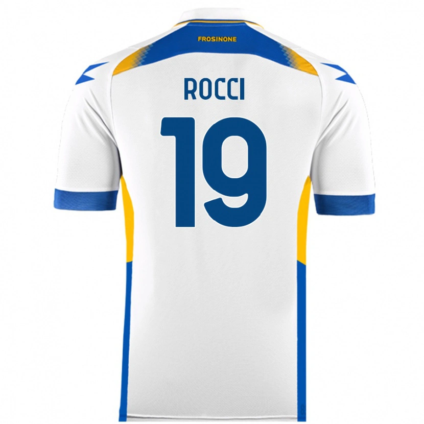 Danxen Mujer Camiseta Valerio Rocci #19 Blanco 2ª Equipación 2024/25 La Camisa México