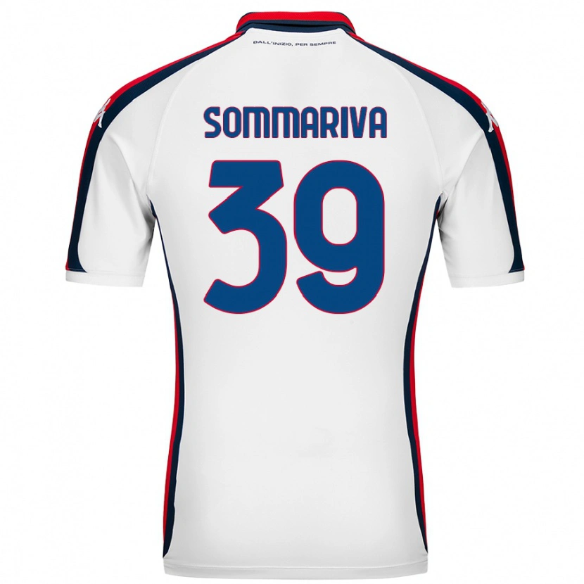 Danxen Mujer Camiseta Daniele Sommariva #39 Blanco 2ª Equipación 2024/25 La Camisa México