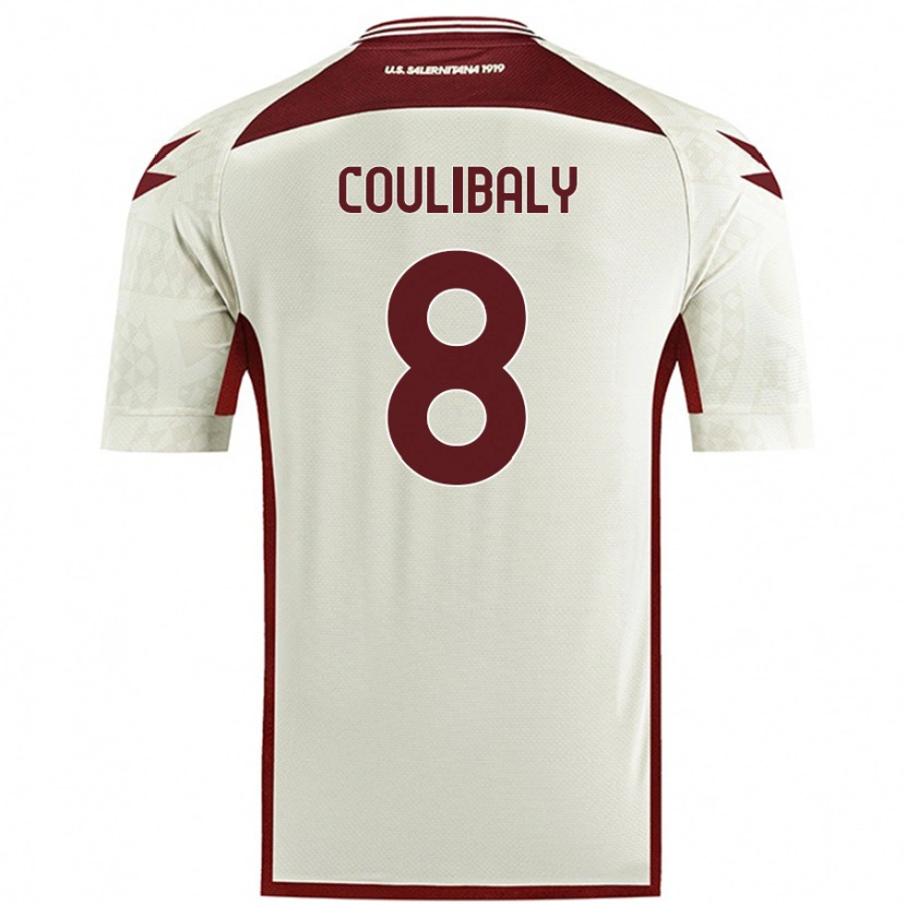 Danxen Mujer Camiseta Mamadou Coulibaly #8 Color Crema 2ª Equipación 2024/25 La Camisa México
