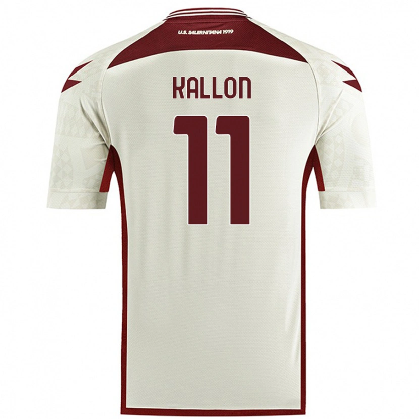 Danxen Mujer Camiseta Yayah Kallon #11 Color Crema 2ª Equipación 2024/25 La Camisa México