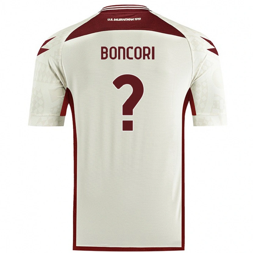 Danxen Mujer Camiseta Luca Boncori #0 Color Crema 2ª Equipación 2024/25 La Camisa México