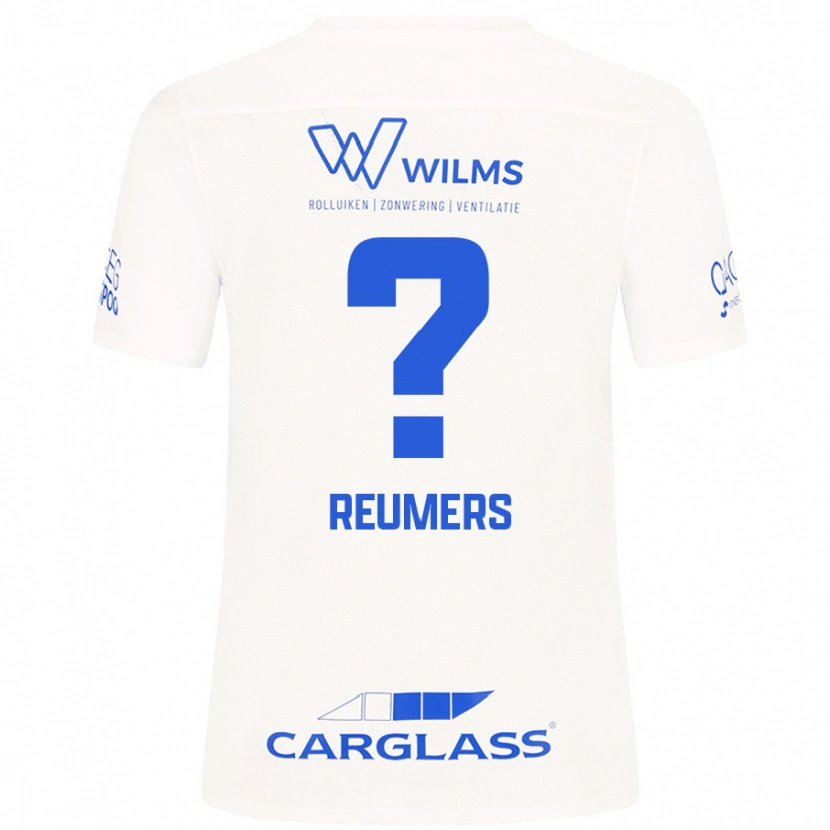 Danxen Mujer Camiseta Alexander Reumers #0 Blanco 2ª Equipación 2024/25 La Camisa México