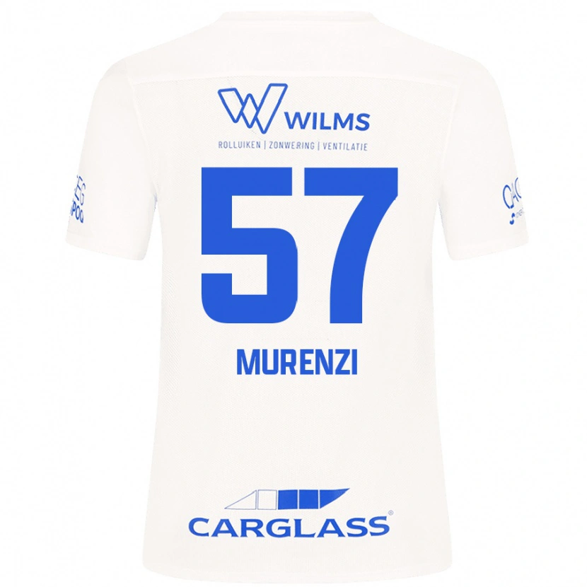Danxen Mujer Camiseta Aaron Murenzi #57 Blanco 2ª Equipación 2024/25 La Camisa México