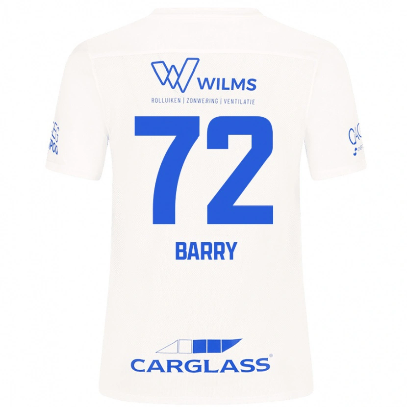 Danxen Mujer Camiseta Alpha Barry #72 Blanco 2ª Equipación 2024/25 La Camisa México