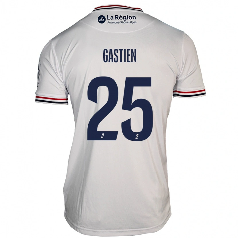 Danxen Mujer Camiseta Johan Gastien #25 Blanco 2ª Equipación 2024/25 La Camisa México