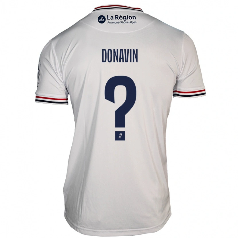 Danxen Mujer Camiseta Matys Donavin #0 Blanco 2ª Equipación 2024/25 La Camisa México