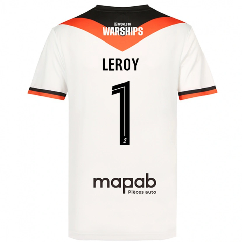 Danxen Mujer Camiseta Benjamin Leroy #1 Blanco 2ª Equipación 2024/25 La Camisa México