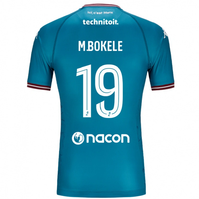 Danxen Mujer Camiseta Morgan Bokele #19 Azul Petróleo 2ª Equipación 2024/25 La Camisa México