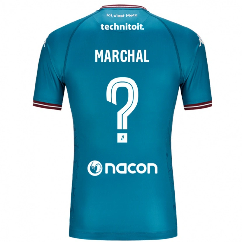 Danxen Mujer Camiseta Adam Marchal #0 Azul Petróleo 2ª Equipación 2024/25 La Camisa México
