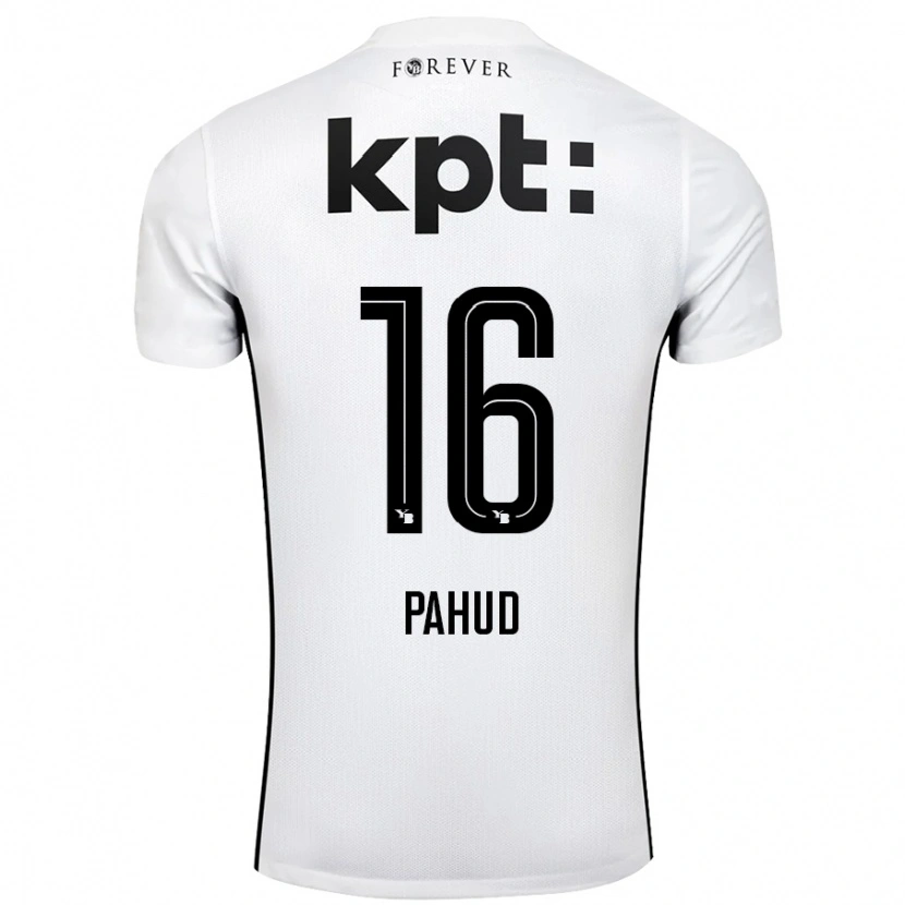 Danxen Mujer Camiseta Ciril Pahud #16 Blanco Negro 2ª Equipación 2024/25 La Camisa México