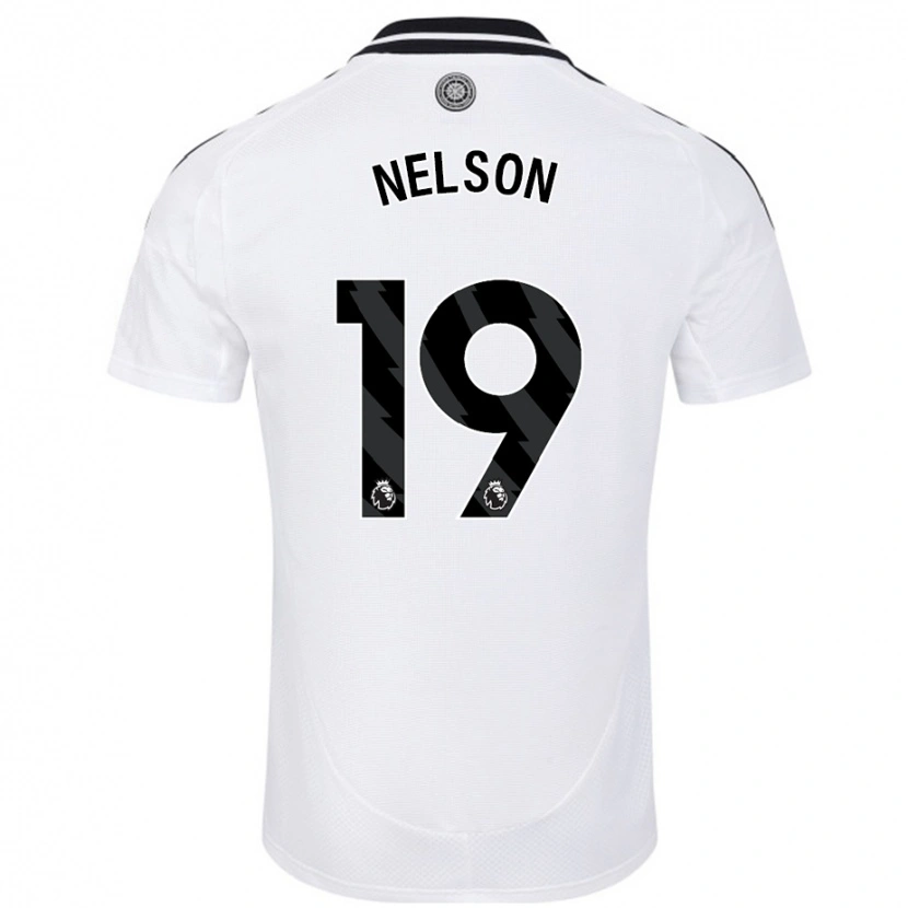 Danxen Niño Camiseta Reiss Nelson #19 Blanco 1ª Equipación 2024/25 La Camisa México