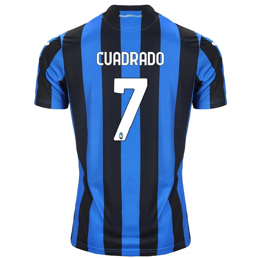 Danxen Niño Camiseta Juan Cuadrado #7 Azul Negro 1ª Equipación 2024/25 La Camisa México