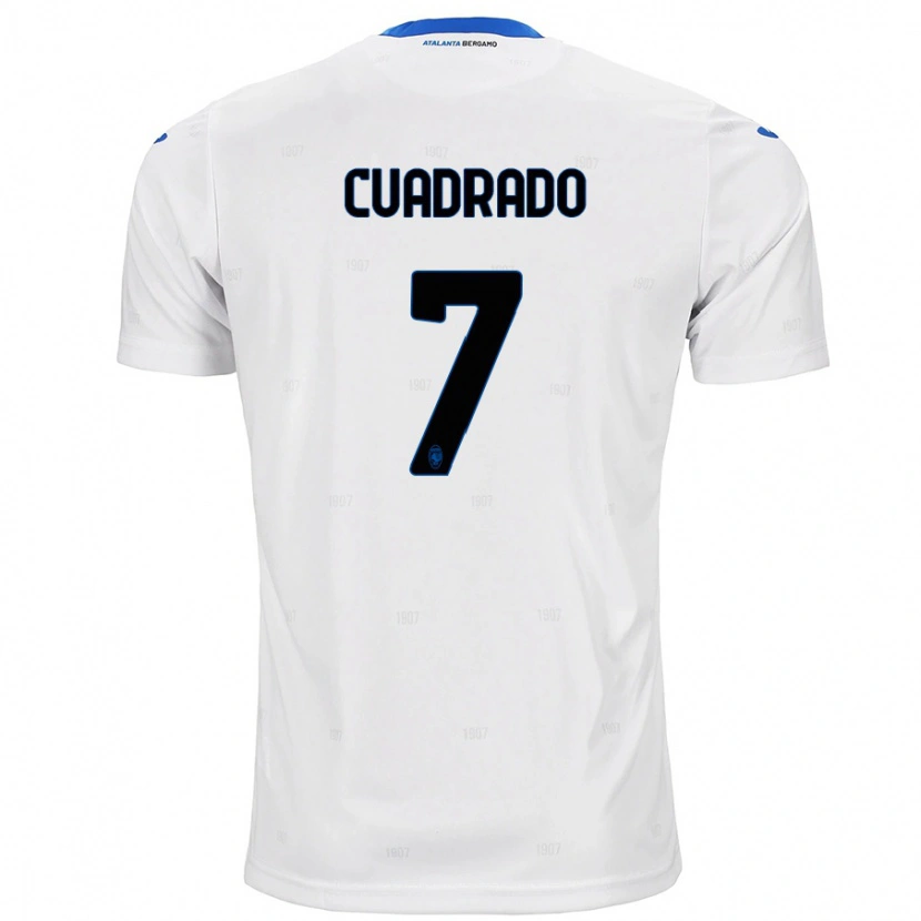 Danxen Niño Camiseta Juan Cuadrado #7 Blanco 2ª Equipación 2024/25 La Camisa México