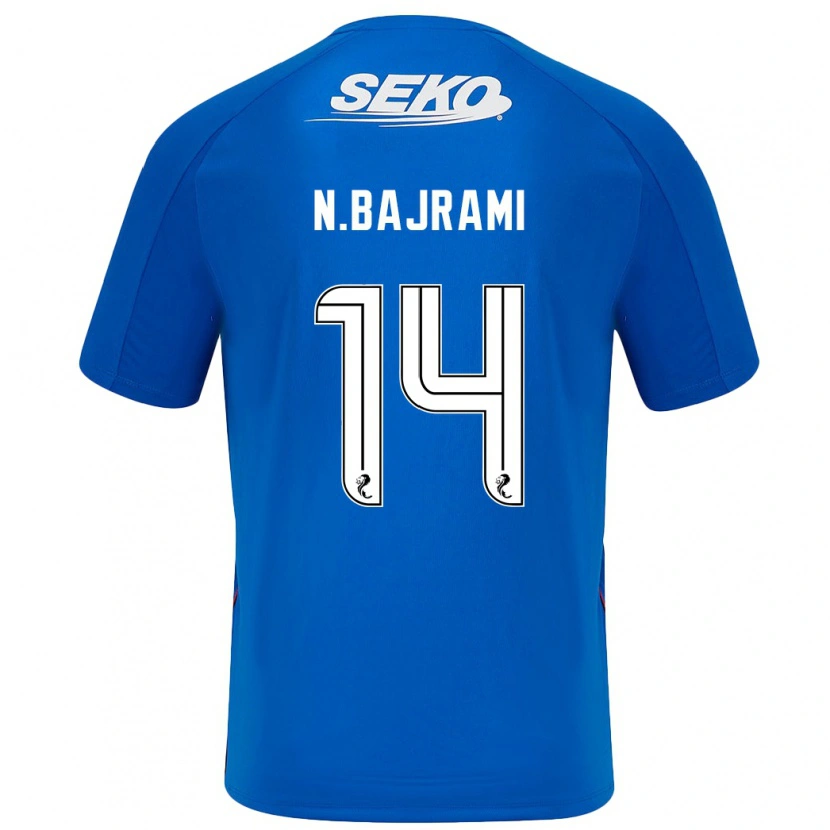 Danxen Niño Camiseta Nedim Bajrami #14 Azul Oscuro 1ª Equipación 2024/25 La Camisa México