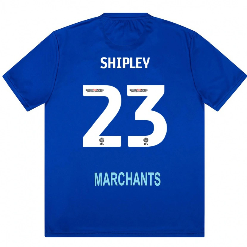 Danxen Niño Camiseta Lewis Shipley #23 Verde 2ª Equipación 2024/25 La Camisa México