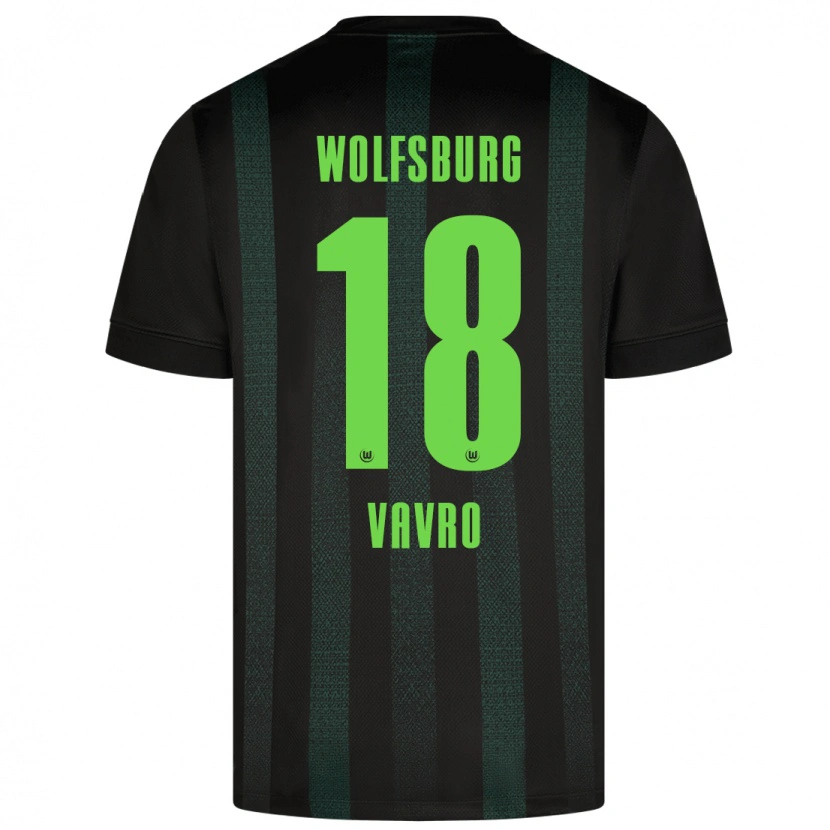 Danxen Niño Camiseta Denis Vavro #18 Verde Oscuro 2ª Equipación 2024/25 La Camisa México