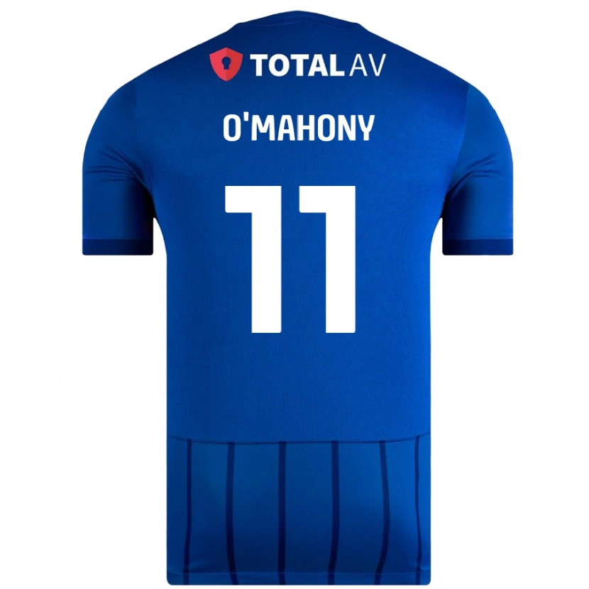 Danxen Hombre Camiseta Mark O'mahony #11 Azul 1ª Equipación 2024/25 La Camisa México