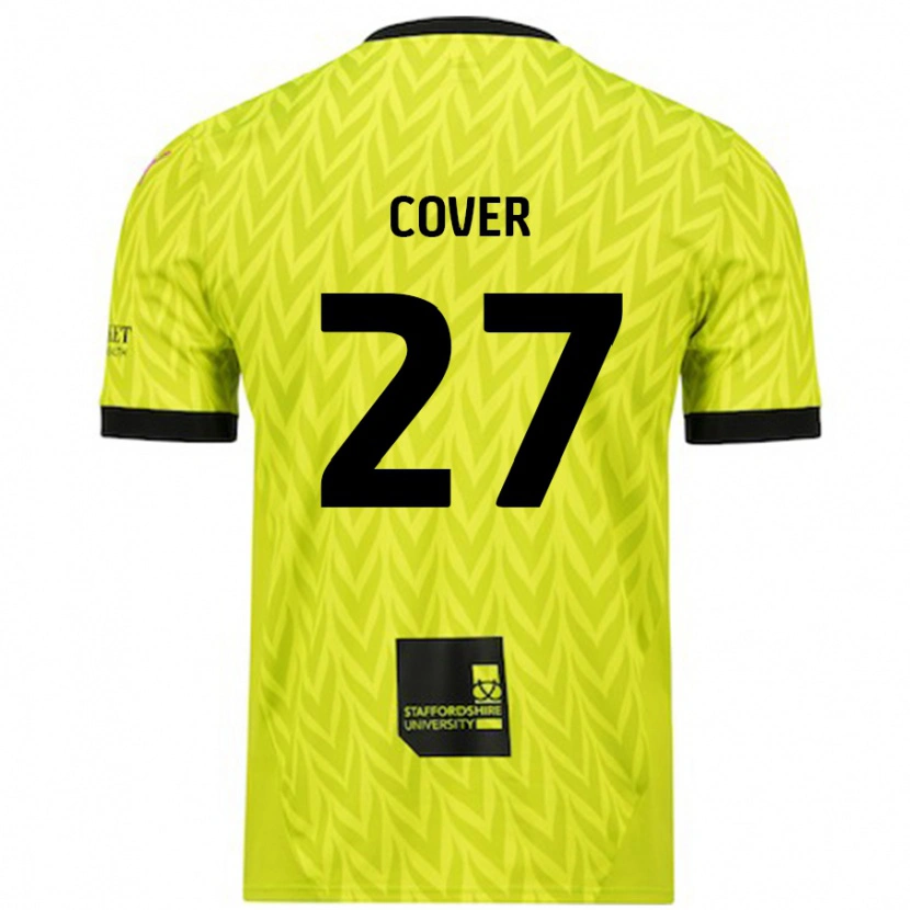 Danxen Hombre Camiseta Brandon Cover #27 Verde Fluorescente 2ª Equipación 2024/25 La Camisa México