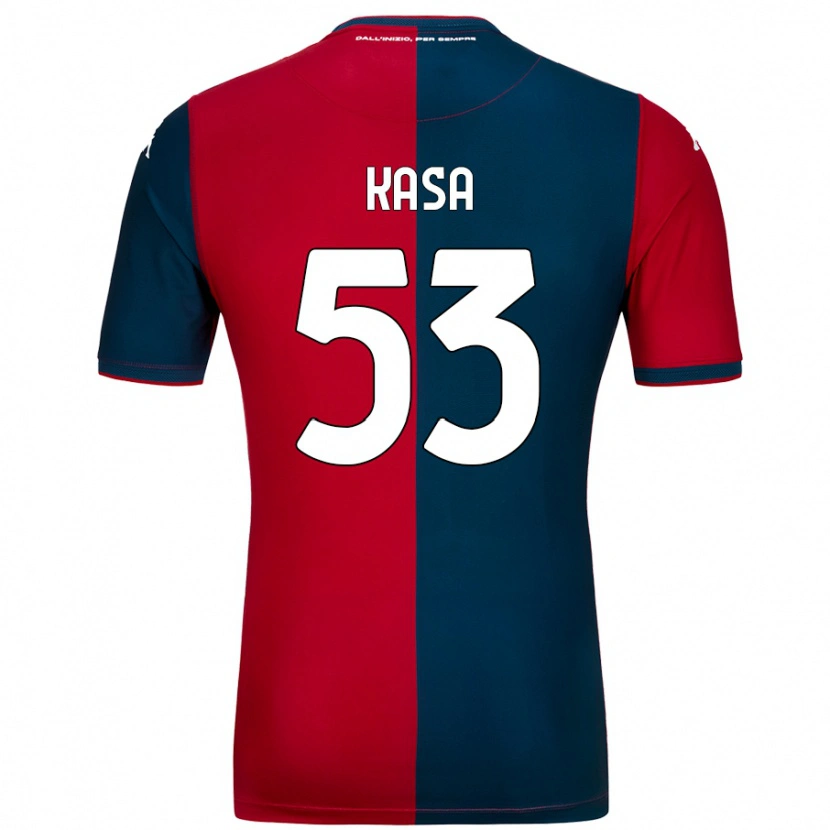 Danxen Hombre Camiseta Lior Kasa #53 Rojo Azul Oscuro 1ª Equipación 2024/25 La Camisa México