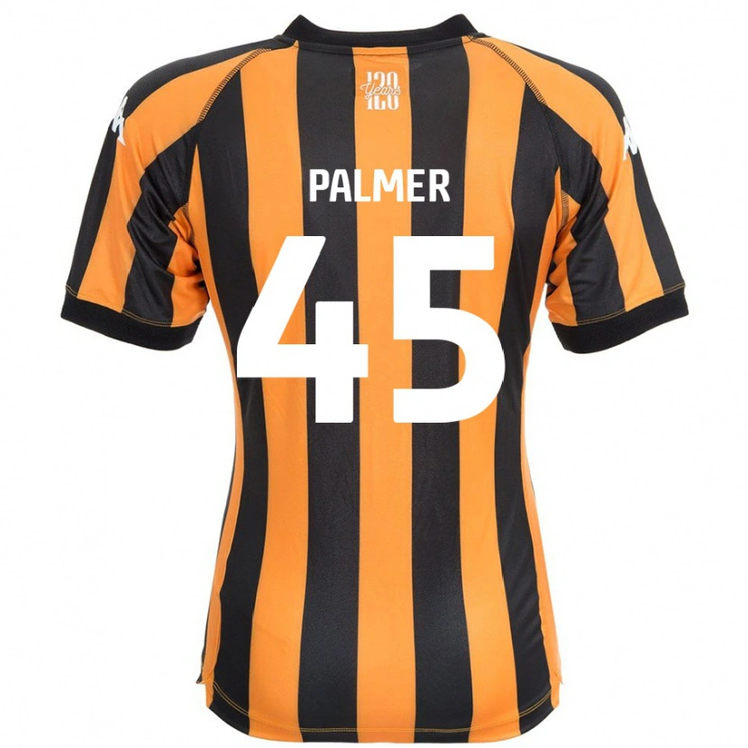 Danxen Hombre Camiseta Kasey Palmer #45 Negro Ámbar 1ª Equipación 2024/25 La Camisa México