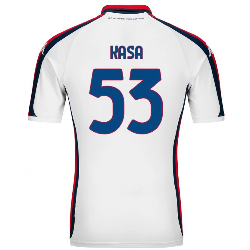 Danxen Hombre Camiseta Lior Kasa #53 Blanco 2ª Equipación 2024/25 La Camisa México