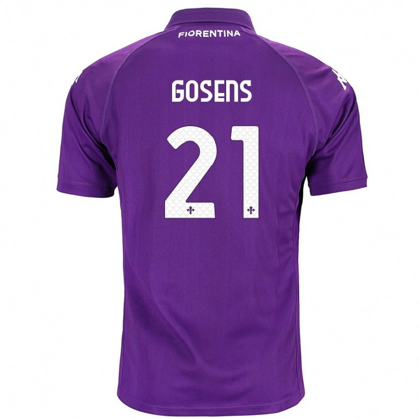 Danxen Hombre Camiseta Robin Gosens #21 Morado 1ª Equipación 2024/25 La Camisa México