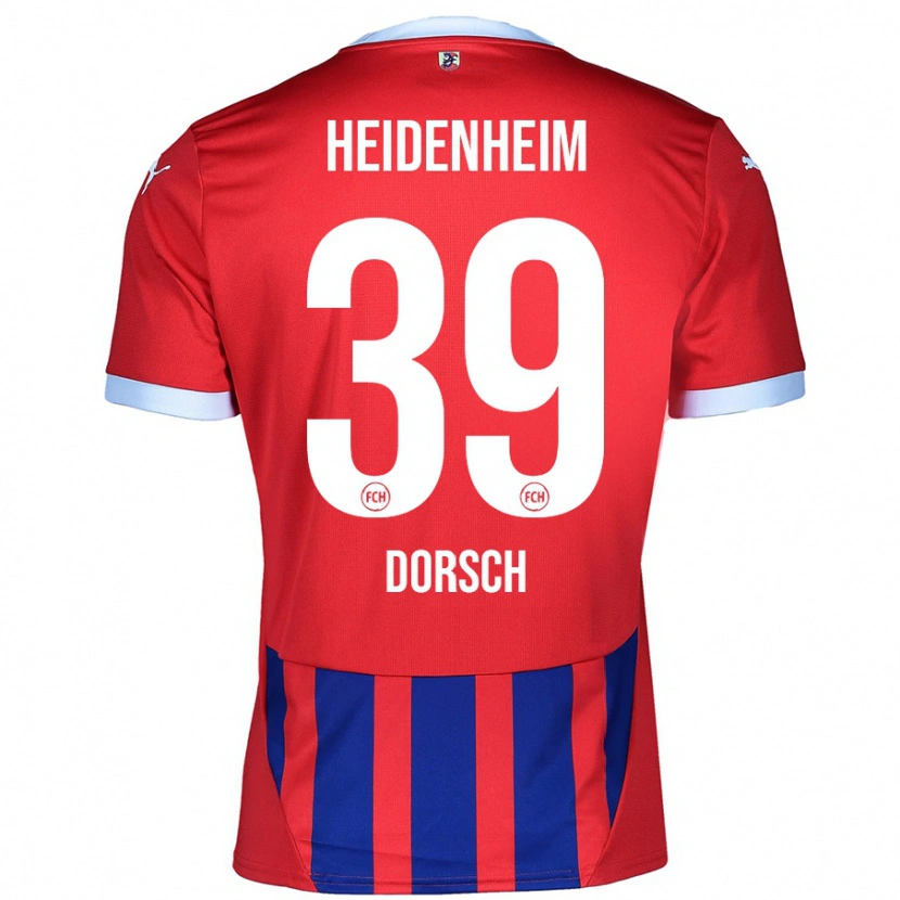 Danxen Hombre Camiseta Niklas Dorsch #39 Azul Marino Oscuro 2ª Equipación 2024/25 La Camisa México