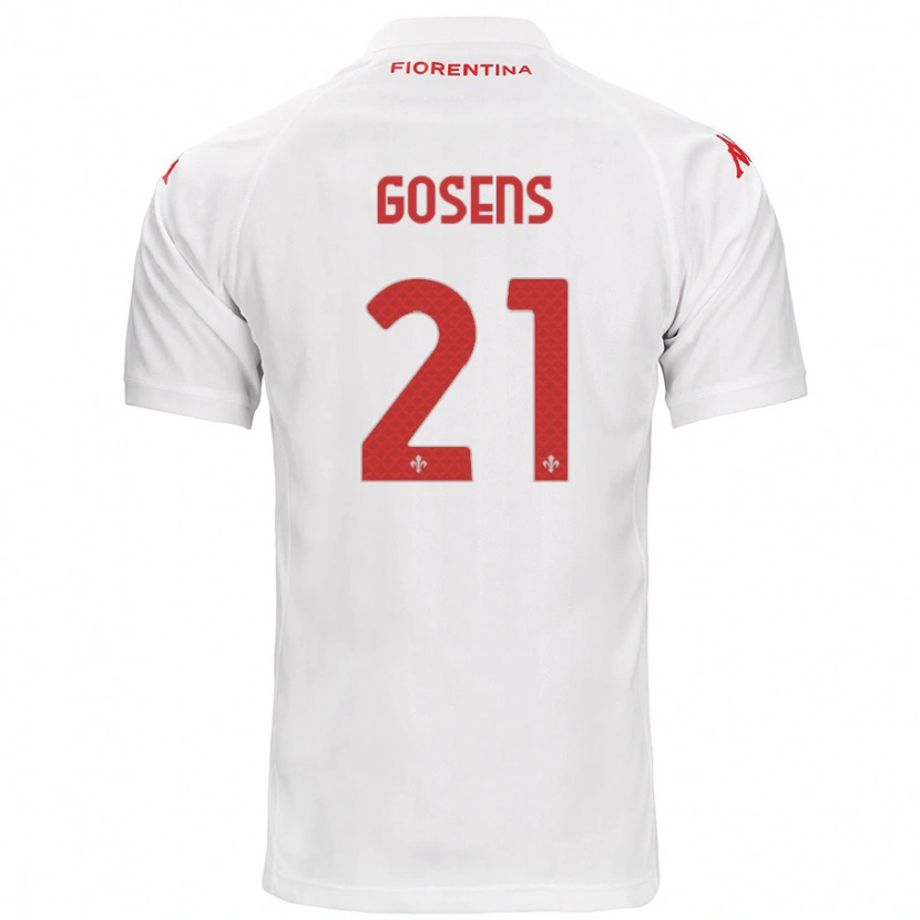 Danxen Hombre Camiseta Robin Gosens #21 Blanco 2ª Equipación 2024/25 La Camisa México