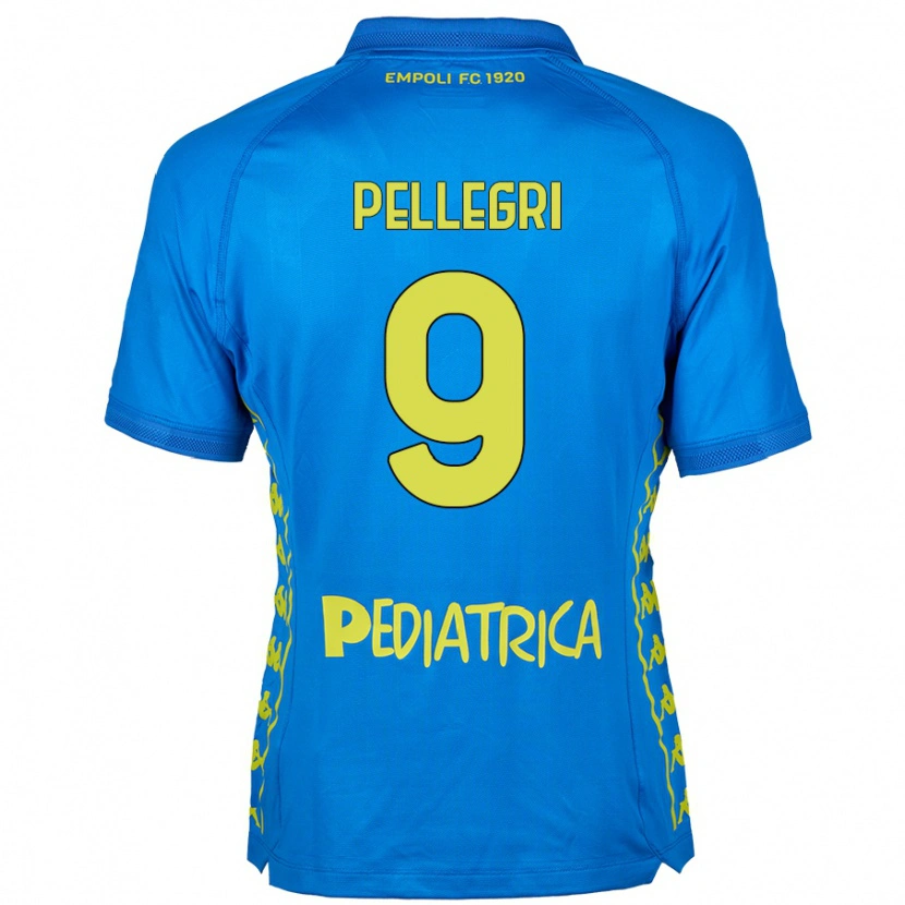 Danxen Mujer Camiseta Pietro Pellegri #9 Azul 1ª Equipación 2024/25 La Camisa México