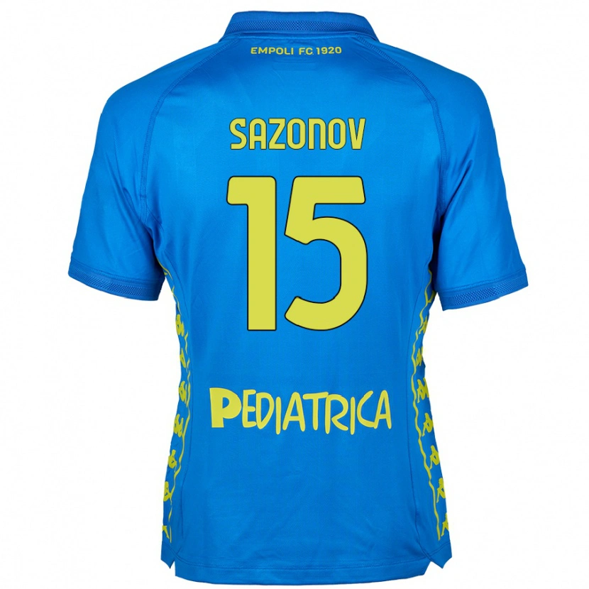 Danxen Mujer Camiseta Saba Sazonov #15 Azul 1ª Equipación 2024/25 La Camisa México
