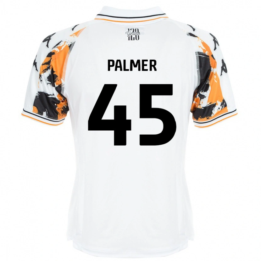 Danxen Mujer Camiseta Kasey Palmer #45 Blanco 2ª Equipación 2024/25 La Camisa México