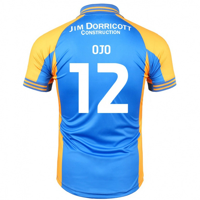 Danxen Mujer Camiseta Funso Ojo #12 Azul Ámbar 1ª Equipación 2024/25 La Camisa México